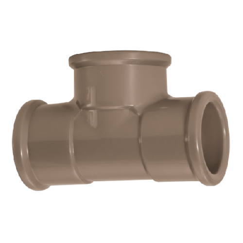 Tê Marrom Soldável de 50mm com 90° da Amanco
